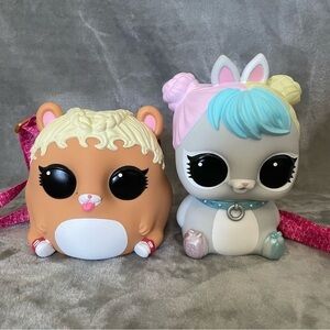 LOL Surprise Biggie Coin Bank Backpacks & Accessories Hop Hop Bunny & Hammy